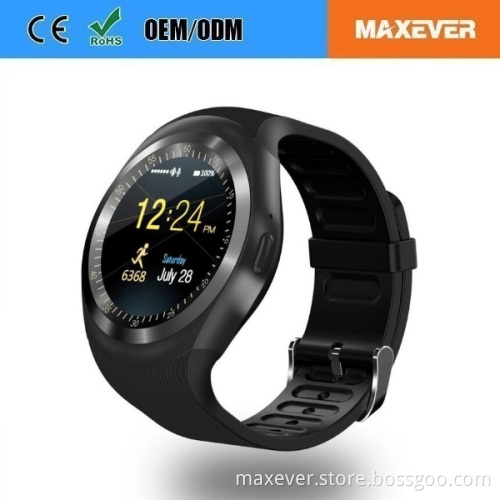1.2" IPS Capacitive Touch Screen Bluetooth Smartwatch Y1 With SIM Card Slot